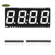 HT16K33 LED Display Module 4 Digit 7 Segment 0.56 Inch Time Clock Indicator Tube Module White