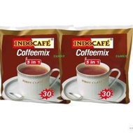 Indo Cafe 3in1 Coffee Size 30 Sachets 2 Packs = 60