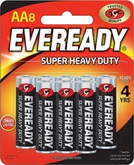 EVEREADY Super Heavy Duty AA/AAA battery 8pec  ( 8 Pcs )