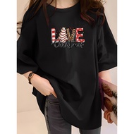 2X750 T Shirt Baju Perempuan Style Tshirt Woman   Seluar Crop Top Murah Korean Style Plus Size Wanit
