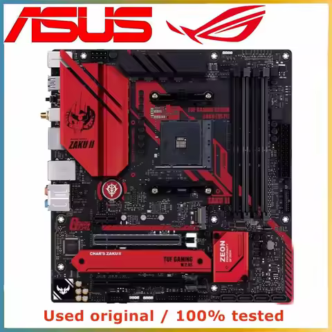 For ASUS TUF GAMING B550M-ZAKU (WI-FI) Motherboard AM4 DDR4 B550 Micro ATX Mainboard Ryzen 3000-5000