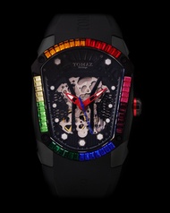 Tomaz GT Skeleton TW028-D11 Crystal Watch – Comfort Strap