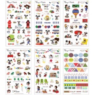 Valerie PET Stickers (6 PIECES PER PACK) Goodie Bag Gifts Christmas Teachers' Day Children's Day