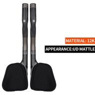 ECILY Carbon Fiber Road Bike Rest Relax TT Handlebar MTB Road Bicycle Race with Sponge Elbow Pad Bik