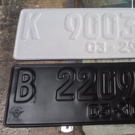 Standard Car License Plate | New Fonts & Old Fonts
