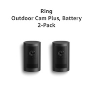 Ring Outdoor Cam Plus Battery 2K Video with Ring Vision full-color night vision Mount-anywhere versa