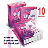 518 Pantun Pelbagai Majlis Untuk Teks Pengacara & Teks Ucapan (Bookseller - 10 ATAU 20 Naskhah)