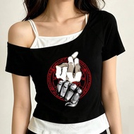 Fullmetal Alchemist Cropped Top - Shoujo Gyaru Y2K Vintage Shirt