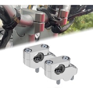 Universal Motorcycle 22mm Handle Bar Riser Handlebar Heightened Clamp Back Move Mount Adapter PCX MS