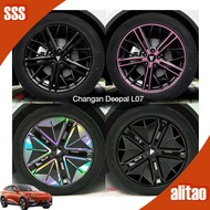 Seven-Color Rubber Sticker Changan deepal s07 Modified Car Sticker Changan deepal s07 External Slend