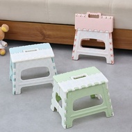 Thickened plastic stool Camping folding stool Portable stool with handle Small stool, portable stool