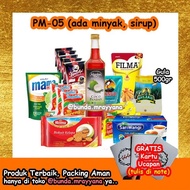 [#PM-05] Paket Sembako FREE UCAPAN (gula kopi sabun SIRUP biskuit)