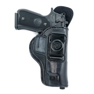 Maxx Carry IWB Leather Gun Holster Compatible with Glock G34 9mm | Beretta 92 F, 92 FS, 92 A1, M9 A1