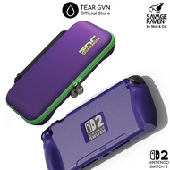 StandGrip Back Cover and EDC Savage Raven Carrying Bag Set for Nintendo Switch 2