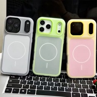 Two-Color Magnetic iphone17 Phone Case Suitable for Apple 16/15 Cross-Border 14/13 Foreign Trade 12 
