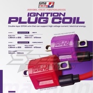 100% UMA RACING COIL PLUG UNIVERSAL CARBURETUR / FUEL INJECTION LC135 Y15 Y15 SRL RS150