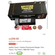 Spitfire Tracer / Outdoor Fluorescent Charger / Fire Tracer / Toy Tracer / GBB AEG Tracer