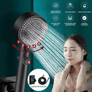 3 in 1 Shower Head With Hose Set High Pressure Bathroom Shower 5 Spray Modes Handheld Rain Shower