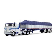 P 1: 64 Peterbilt Peterbilt 352 COE Tarpaulin Truck Alloy Truck Model