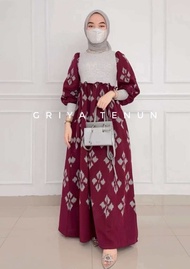 JASMINE ROSA DRESS TENUN - BAJU TENUN KONDANGAN TERBARU