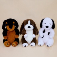 45cm Stuffed Toy Basset Hound Dalmatian Rottweiler Cuddly Toys Plush Toy Doll Birthday Valentine Gif