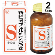 【2入組】大正製藥 biofermin　表飛鳴S 益生菌 540錠