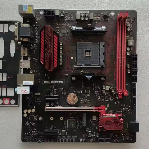 used for MSI B350M GAMING PRO AM4 AMD B350 mATX Motherboard DDR4 M.2 HDMI Ryzen 1-5G