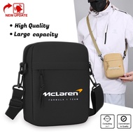 McLaren F1 team printed men's crossbody bag waterproof canvas F1 racing enthusiast casual shoulder b
