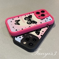 Compatible For Infinix ITEL S23 Hot 40 Pro 40i 30i Play Smart 7 8 Note 30 VIP 12 Turbo G96 Tecno Spark 10C Camon 20 4G Simple Artistic Butterfly New Angel Eyes Phone Case TPU Cover