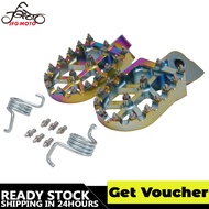 JFG MOTO มอเตอร์ไซค์ Footpeg ตัวล๊อครถสำหรับ YZ85 YZ125 YZ250 WR250F อุปกรณ์เสริมจักรยานสกปรก