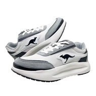 K KangaROOS American Kangaroo Shoes Wide Last Bagel Women's BREAK Functional Trendy Sports [KW31758] Gray White