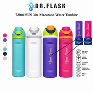 DrFlask 720ml SUS304 Macaroon Water Tumbler Tahan Air Panas dan Sejuk Insulated Vacuum Tumbler Bottl
