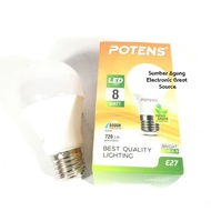 8W Bright LED Potens Lamp 8 Watt 1 Year Warranty Super Bright