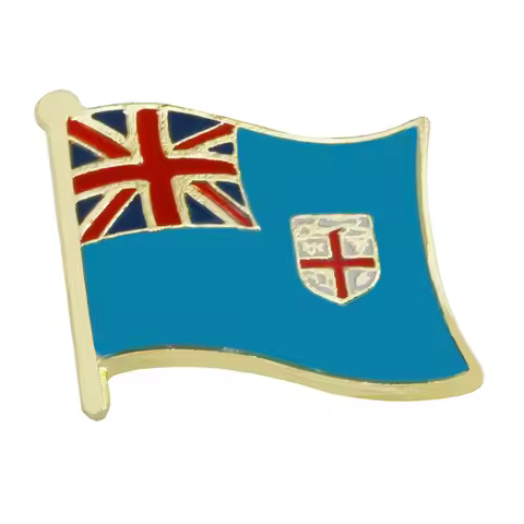 Paraguay Swaziland Burundi Argentina Kiribati Nauru Fiji Country Flag pin Metal Lapel Pin Badge Scho