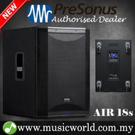 PreSonus Air18S 1200W 18" Powered Subwoofer Active PA Subwoofer (Air 18S)