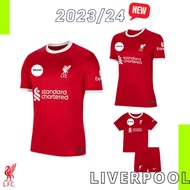 (NEW)Liverpool Home Kit 2023/24 Football Jersey Men Women Kid Family Jersey Kualiti Baju Jersi Bola Liverpool