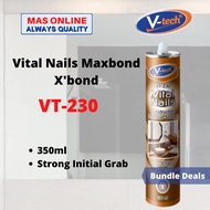 Vtech VT-230 Maxbond Vital Nails High Performance Construction Silicone Sealant xbond Maxbond vt230
