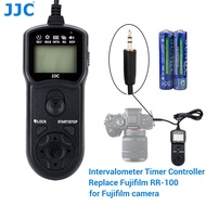JJC RR-100 Intervalometer Timer Remote Controller for Fuji Fujifilm X-T5 X-H2 X-H2S FX50SII XT30II G
