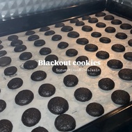 Blackout Cookies|Small Blackout Cookies|Biskut Hitam|Cookies Hitam