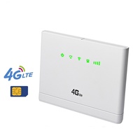 【modified】Unlocked 300Mbps Wifi Routers 4G LTE CPE Mobile Router with LAN Port Support SIM card Portable Wireless Router WiFi Router