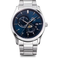 [Japan Watches] ORIENT Automatic Watch SUN&amp;MOON Mechanical Made in Japan Automatic Domestic Manufacturer's Warranty Contemporary RN-AK0303L Men's Navy