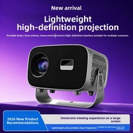 A10 Thin Lightweight Portable Projector 4K HD Resolution Wireless Projection Screen Home Viewing Pro