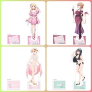 Anime Standee Model Gimai Seikatsu Under One Roof Saki Ayase Bikini Swimwear Mica Acrylic 15cm beaut