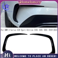 Car Rear Bumper Side Splitter Wing Spoiler for     3 Series G20 Sport Edition 318i 320i 330i 2019-20