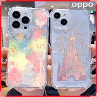 Compatible For Oppo A57 A12 A38 A7 A9 F9 Fireworks Castle Case A3 A93 A98 A79 F11PRO A54 A15s A77s A