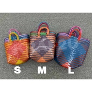 bag plastik hamper /bag anyam plastik