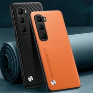 For Infinix Hot 60 60i X6726 X6728 X6728B Shockproof Luxury Matte PU Leather Cover Business Case