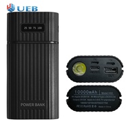 2/3 cổng đầu vào tự làm dự phòng USB Kit hộp trường hợp không mối hàn Bộ sạc pin trường hợp bên ngoà