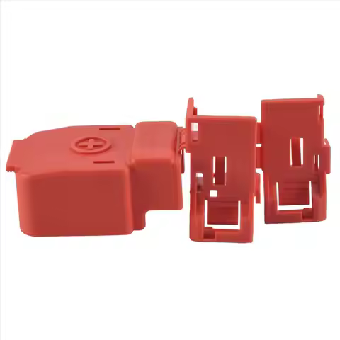 #57R Cell positive cover,For Honda CR‑V Accord ACURA RSX TSX Battery Cable Terminal Cover (Red)