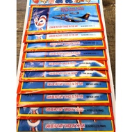 Styrofoam Airplane Paper DIY Assembly Pearl Board Nostalgic Retro